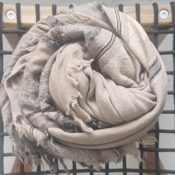 Aritzia Wilfred wool blanket scarf - Picture 2 of 4